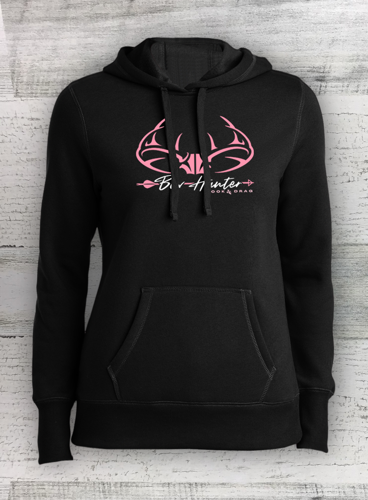 HD Bow Hunter - Ladies Pullover Hooded Sweatshirt