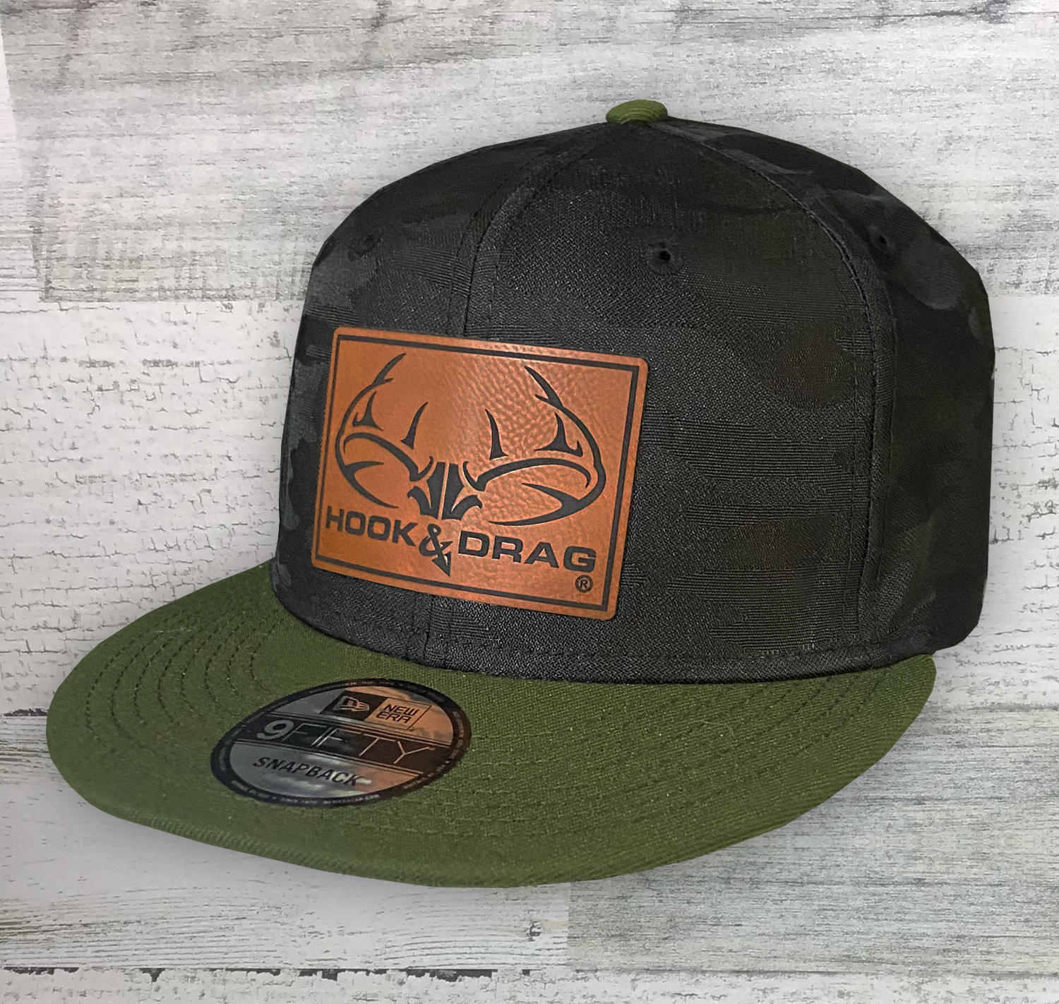 HD Big Buck - New Era ® Camo Flat Bill Snapback Cap - Hunting Hat