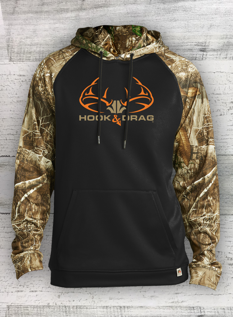 HD Big Buck - Russell Outdoors™ Realtree® Performance Colorblock Pullover Hoodie