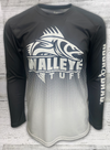 Walleye Tuff  - Badger - Hex Long Sleeve T-Shirt