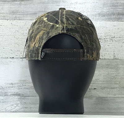 Big Buck Tuff- Hunting Hat - Rustic Antler - Port Authority - Brown Pigment Print Camouflage Cap - Mossy Oak