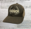 Big Buck Tuff- Hunting Hat - Pigment Print Camouflage Mesh Back Cap - Kryptek Highlander Brown