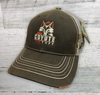 Coyote Tuff - Coyote Hat - Mossy Oak Frayed Camo Stripes Mesh-Back Cap