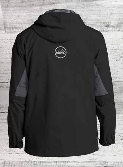 Walleye Tuff - Fishing Rain Jacket - Cascade Waterproof Jacket - With Reflective Walleye Tuff and Hook Symbol Logo's