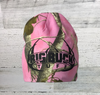 Big Buck Tuff  - 8" Hunter Pink Real Tree AP Camo Knit Beanie - Hunting Hat