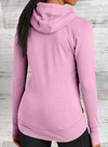 Catfish Tuff - New Era® Ladies Tri-Blend Fleece Pullover Hoodie - Real Tree Aspect Cranberry