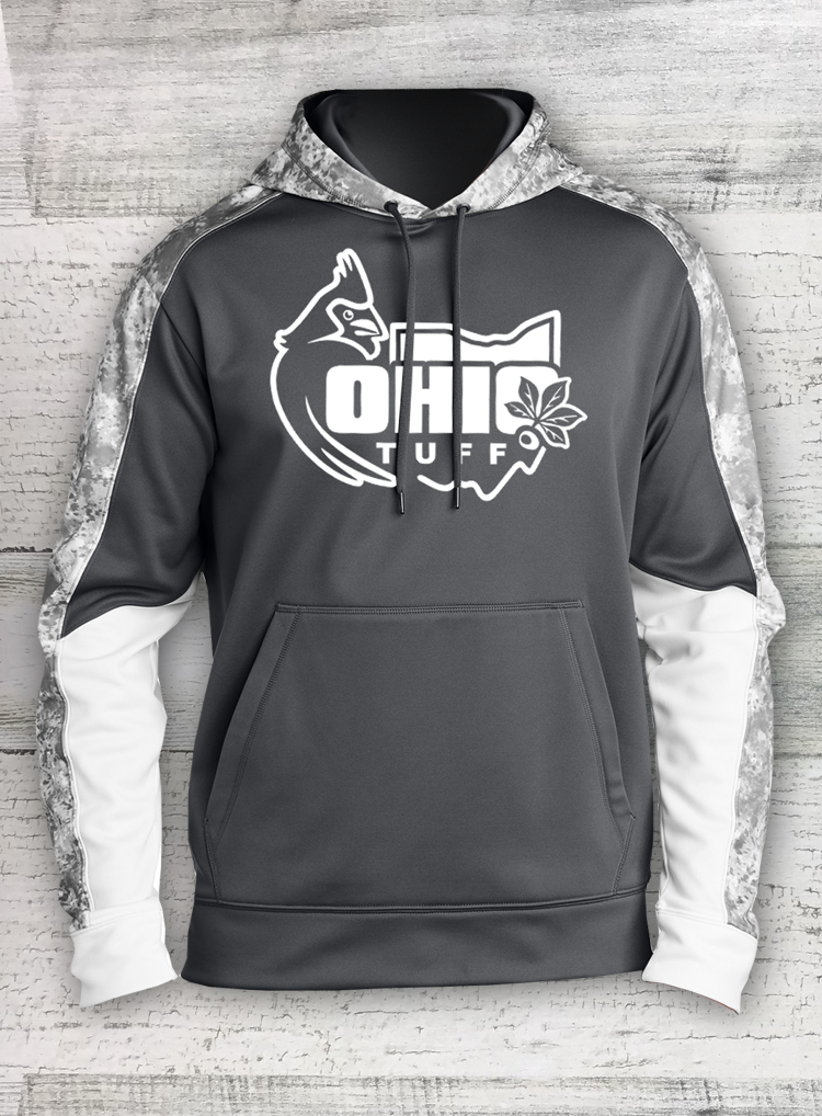 Ohio Tuff Sport-Tek® Digital Camo Sleeve Hooded Pullover