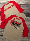 Ohio Tuff Sport-Tek® Colorblock Raglan Jersey